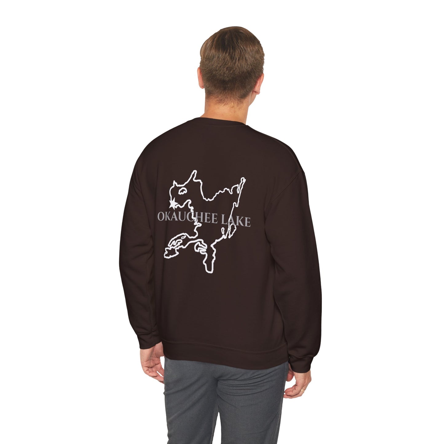 The Pinto Mansion Unisex Crewneck Sweatshirt Heavyblend