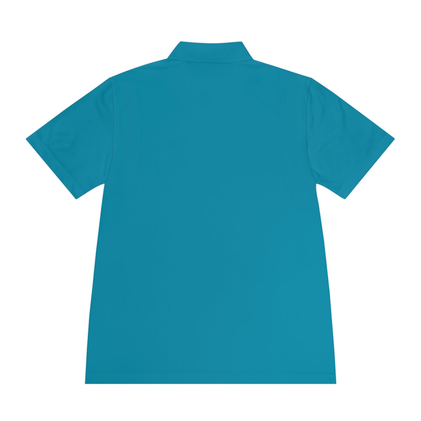 La Belle Yacth Club Logo Circle Patch Men's Sport Polo Shirt