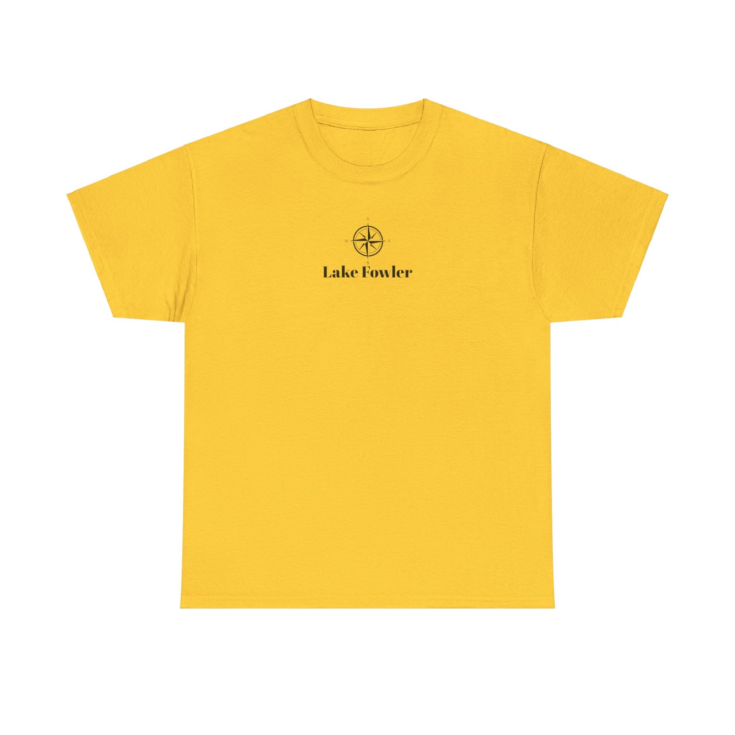 Lake Fowler Compass Rose Unisex Heavy Cotton Tee
