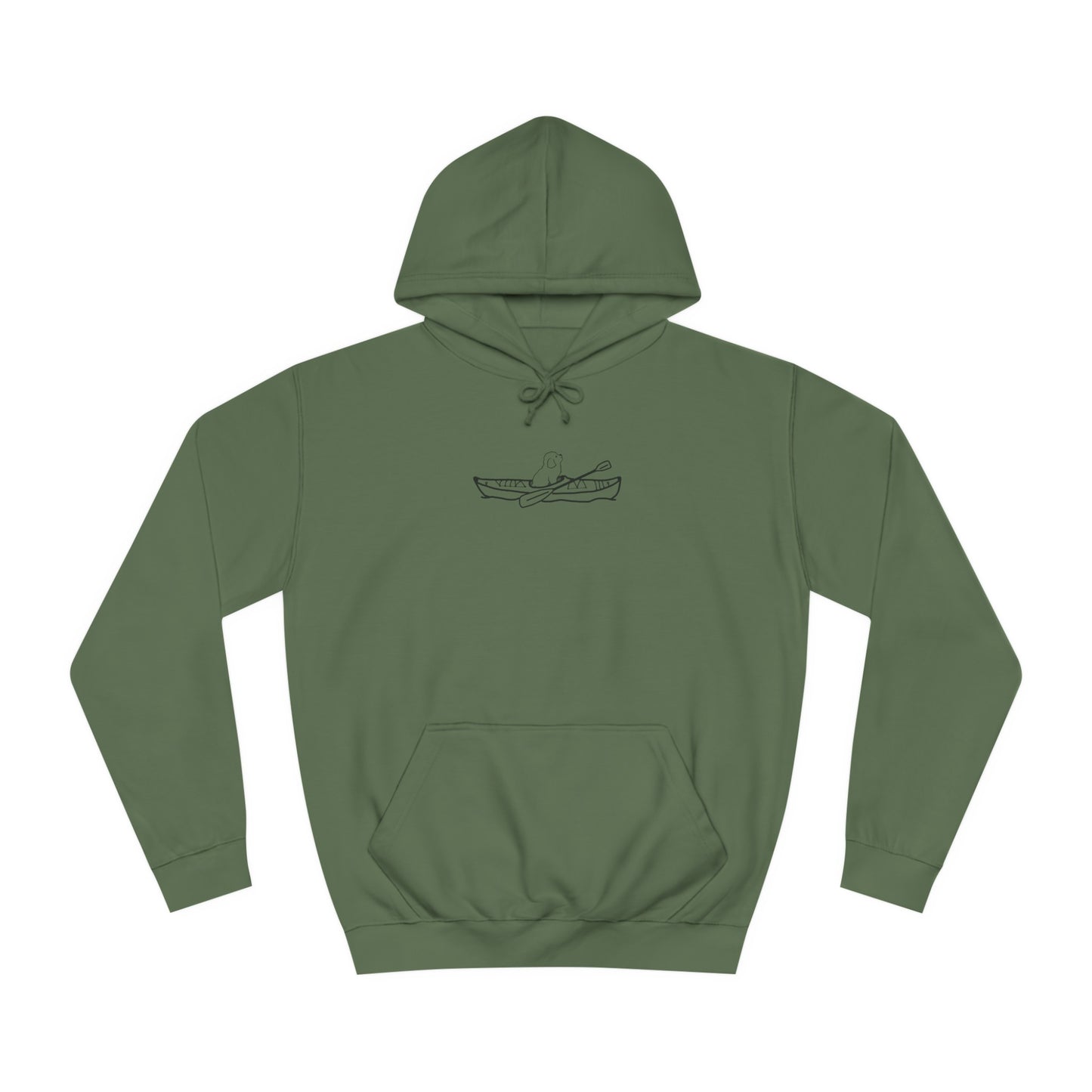 Copy of Kayak Dog - Bichon Frise/Maltese Plain - Unisex Medium Weight Hoodie