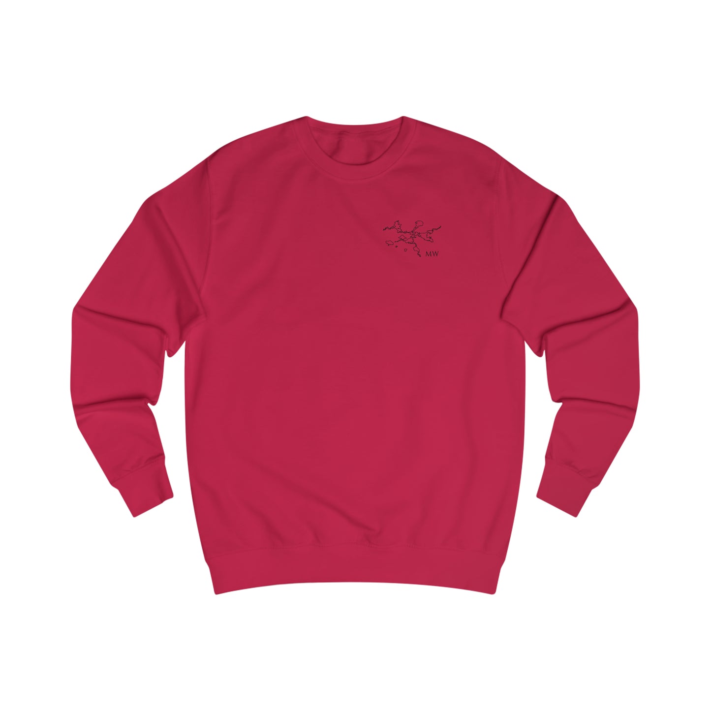 Manitowish Waters Plain Men's Crewneck