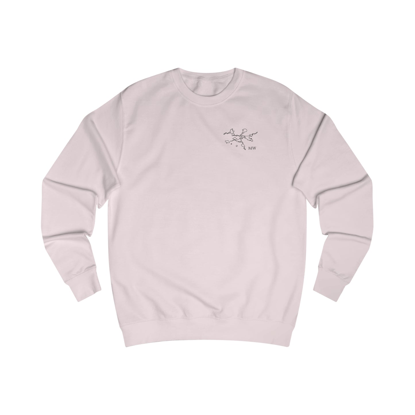 Manitowish Waters Plain Men's Crewneck