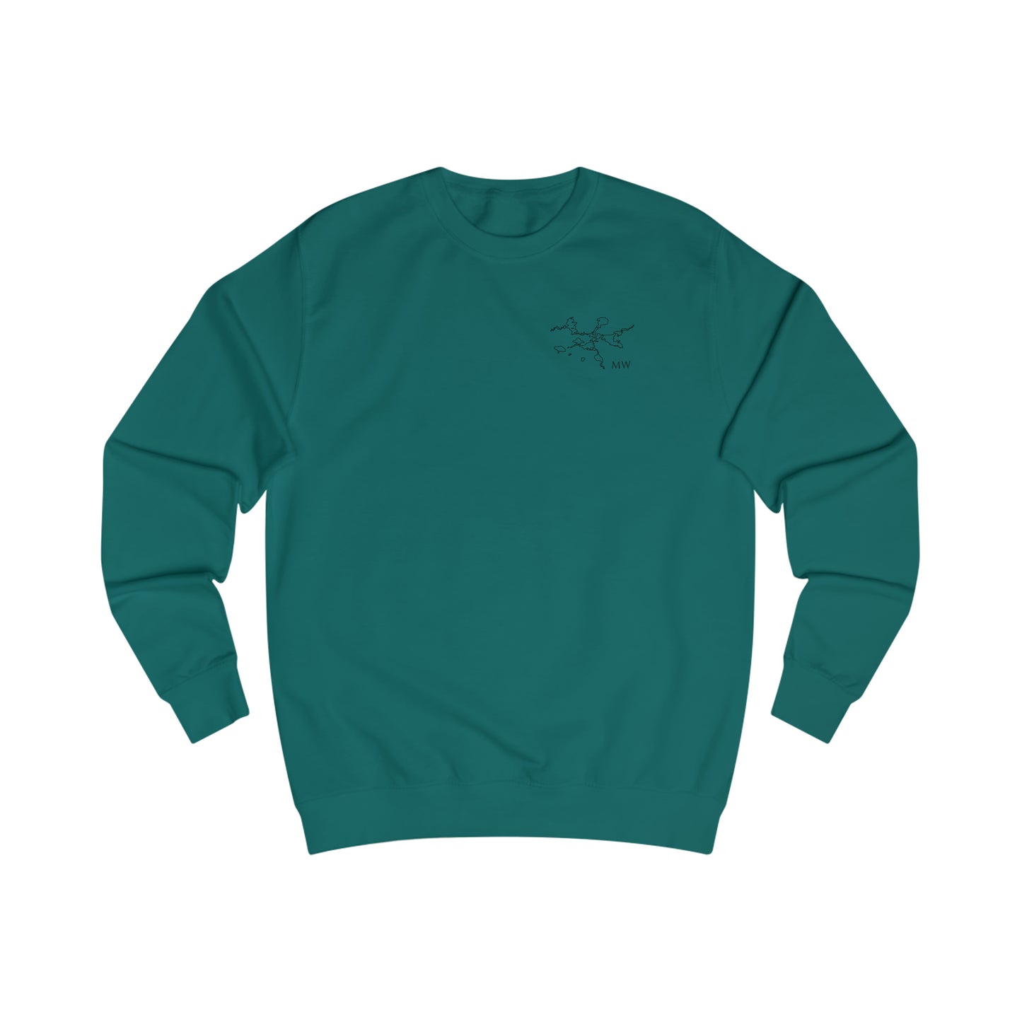 Manitowish Waters Plain Men's Crewneck