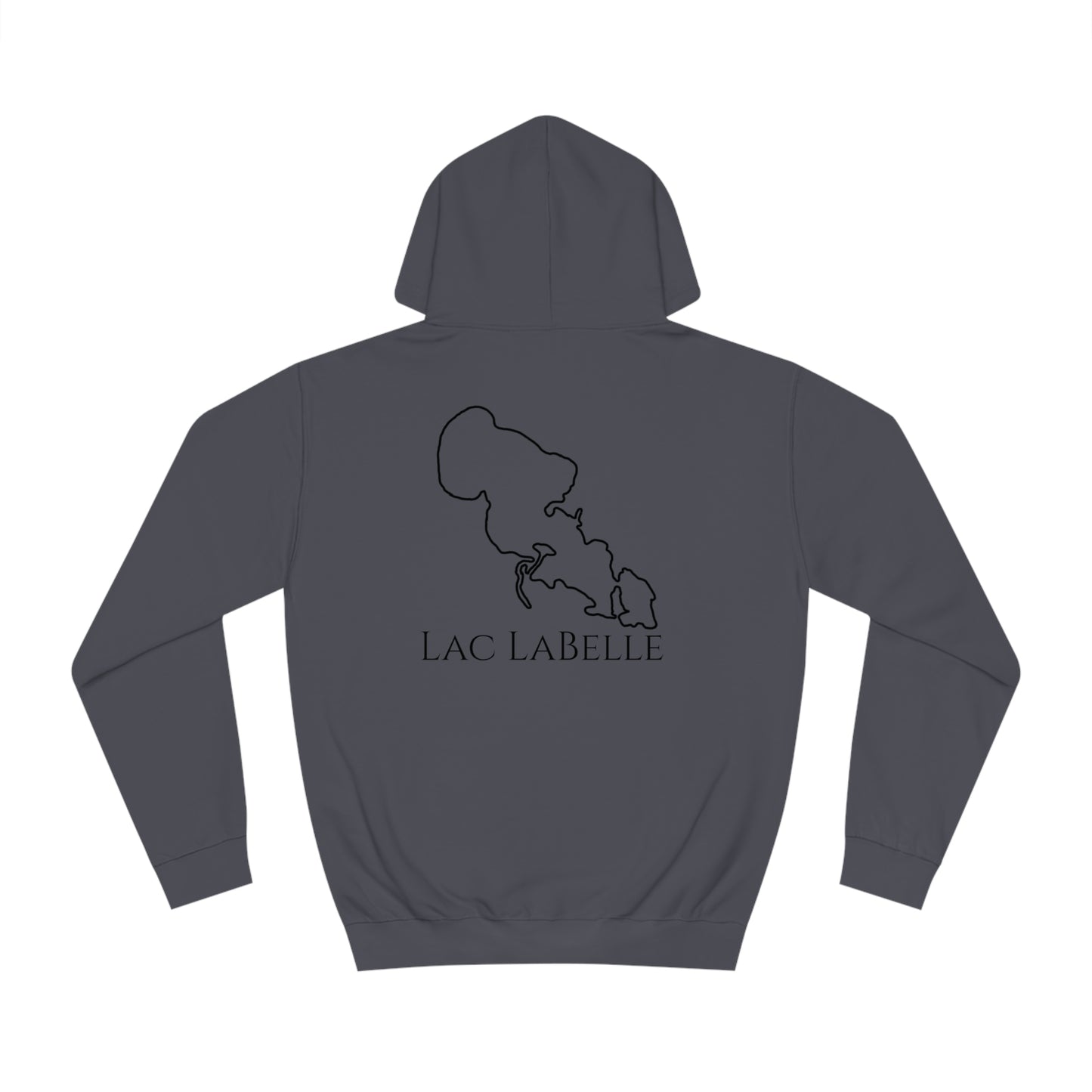 Trolling Motor Fishing Patch - Lac LaBelle Unisex Hoodie Medium Weight