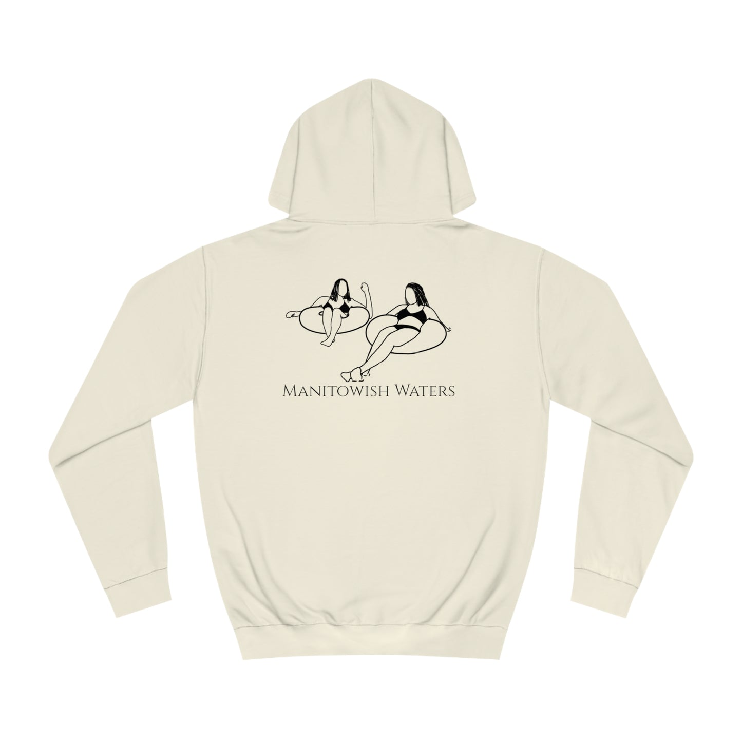 Manitowish Waters Inner Tube Girls - Unisex Hoodie medium Weight