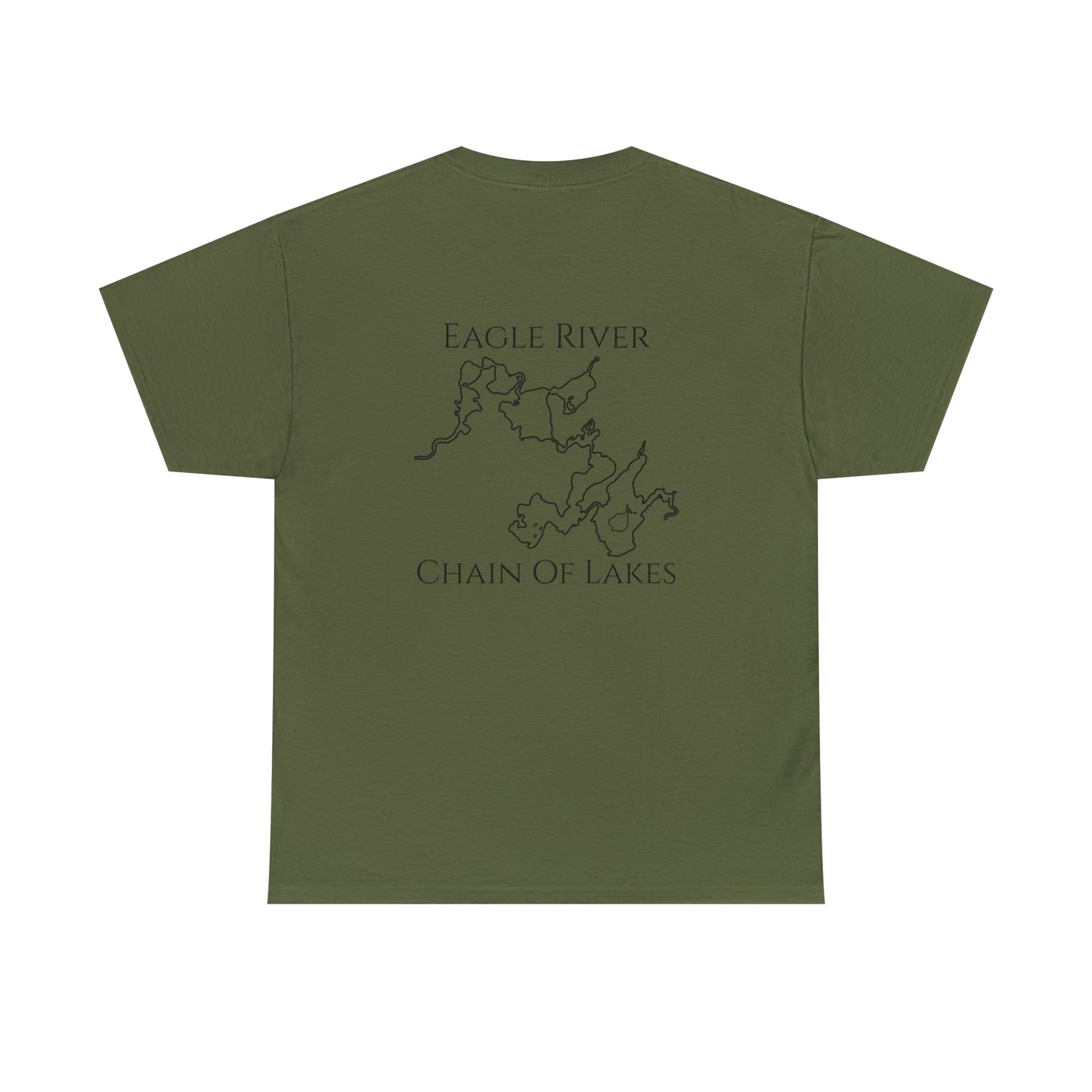 Eagle River Inner Tube Girl - Unisex Heavy Tee Shirt