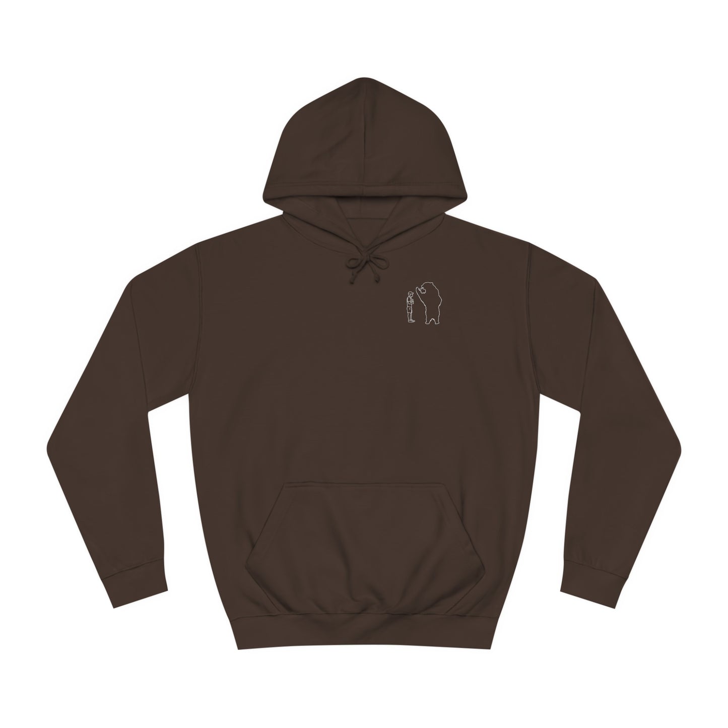 Papa Bear Basic - Jackson Hole Wyoming - Medium Weight Hoodie