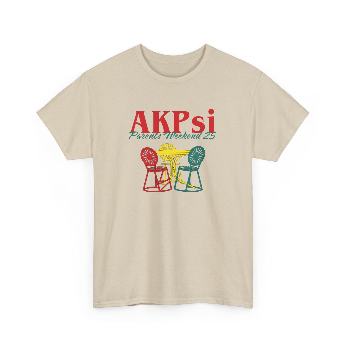 AKPsi Parents Weekend Unisex Heavy Cotton Tee - Celebrate with Comfort!