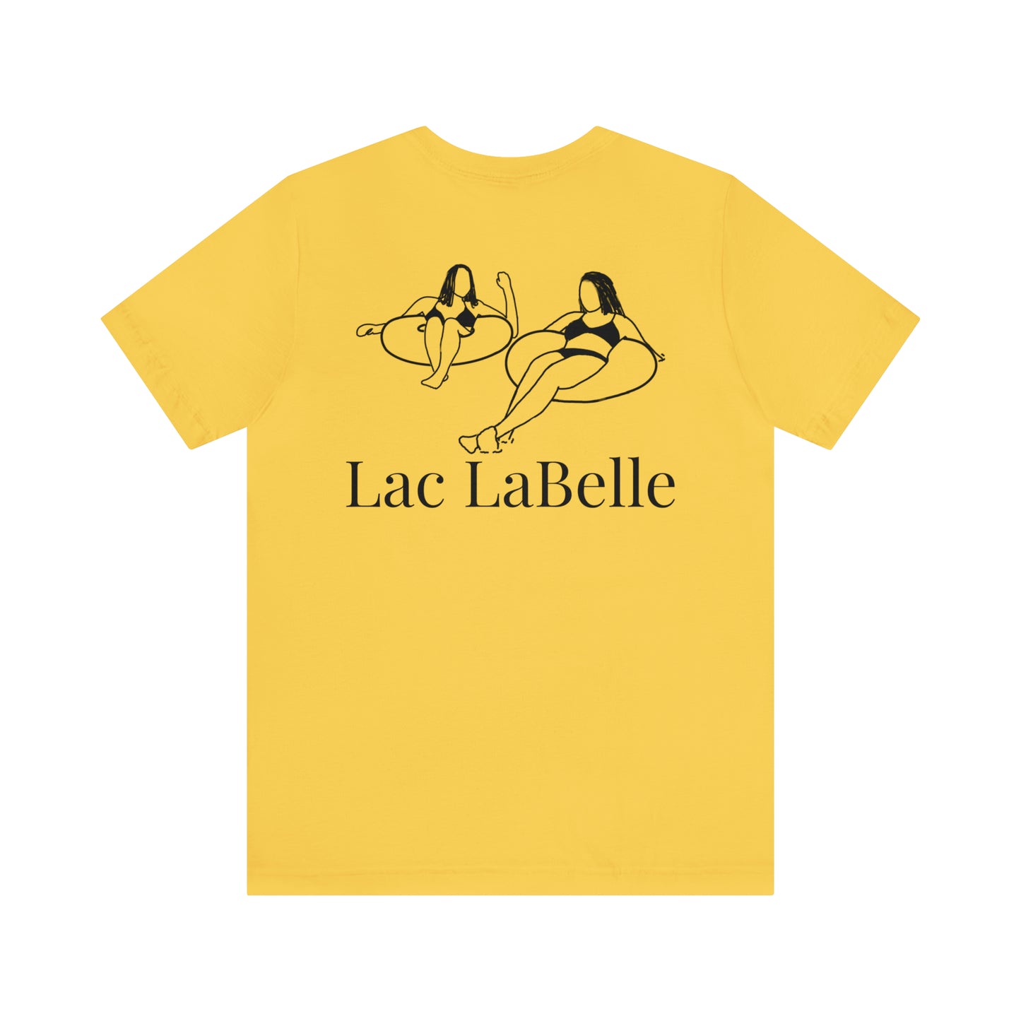 Lac LaBelle, Inner Tube Girls - Unisex Lightweight Short Sleeve Tee