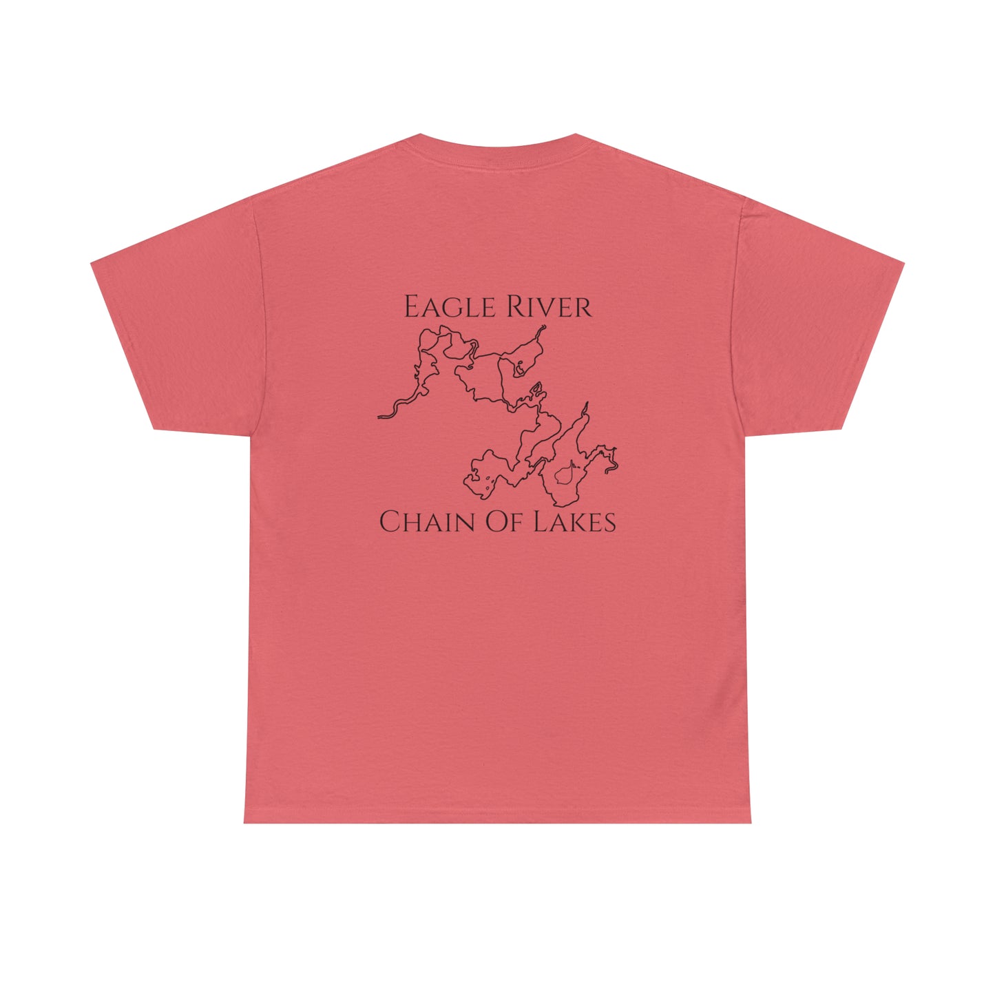 Eagle River Inner Tube Girl - Unisex Heavy Tee Shirt