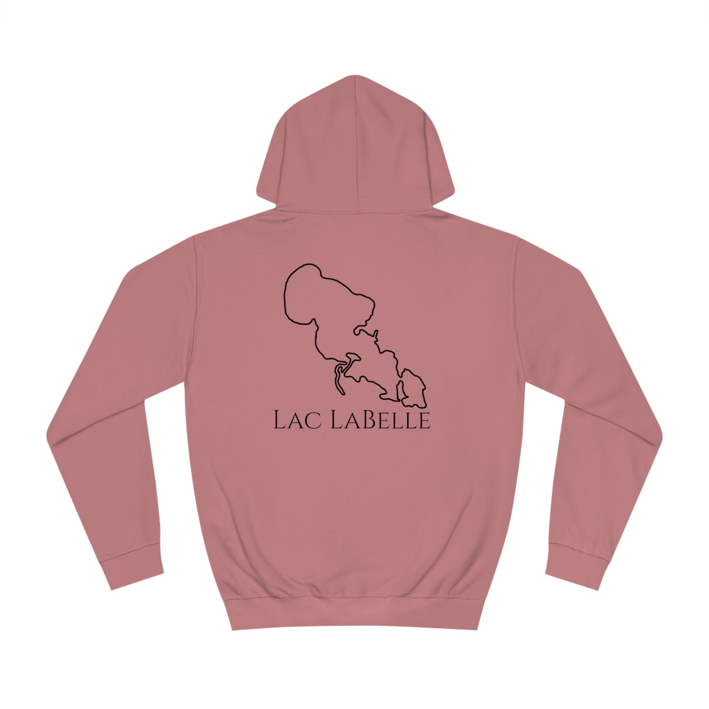 Trolling Motor Fishing Patch - Lac LaBelle Unisex Hoodie Medium Weight