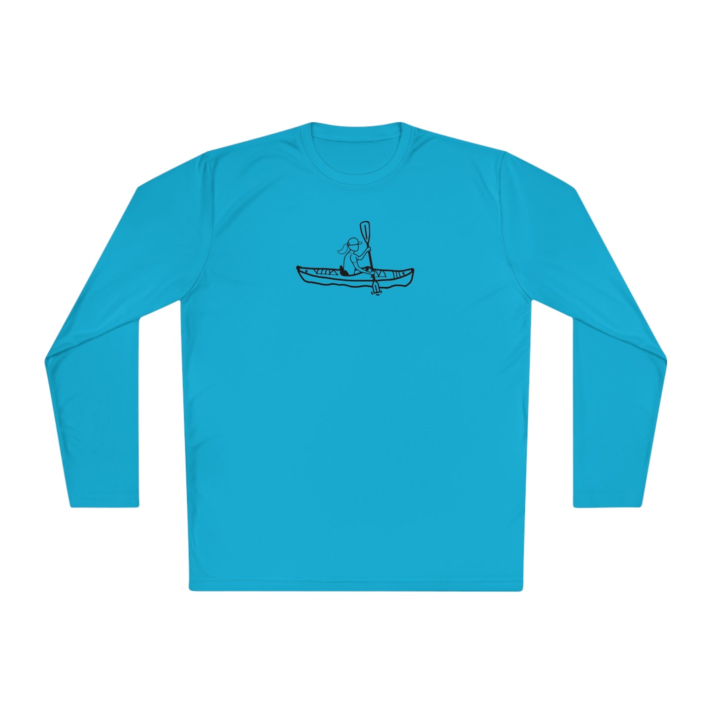 Lightweight Long Sleeve Tee (Kayak Girl Design)