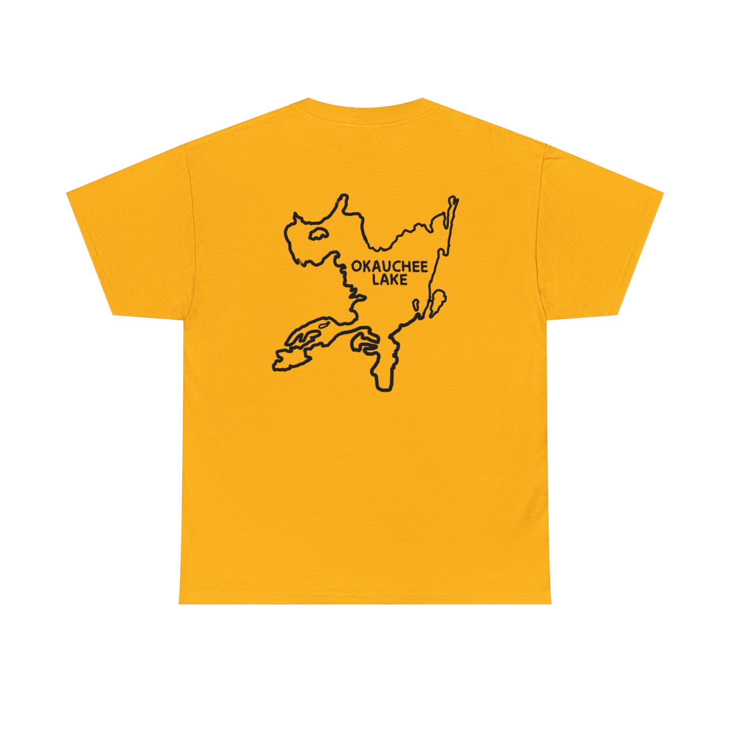 Okauchee Lake, Inner Tube Girl - Unisex Heavy Tee Shirt