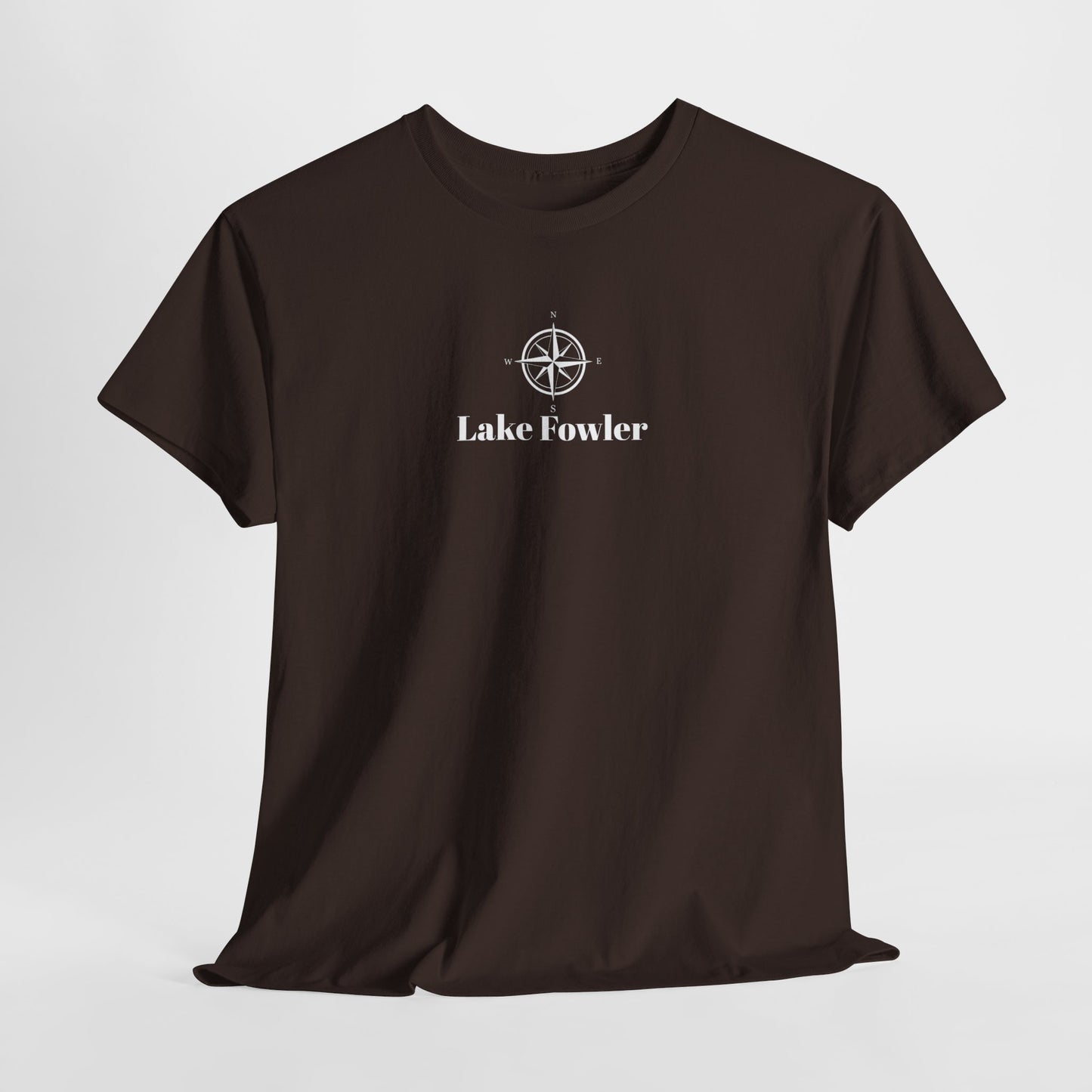 Lake Fowler Compass Rose Unisex Heavy Cotton Tee