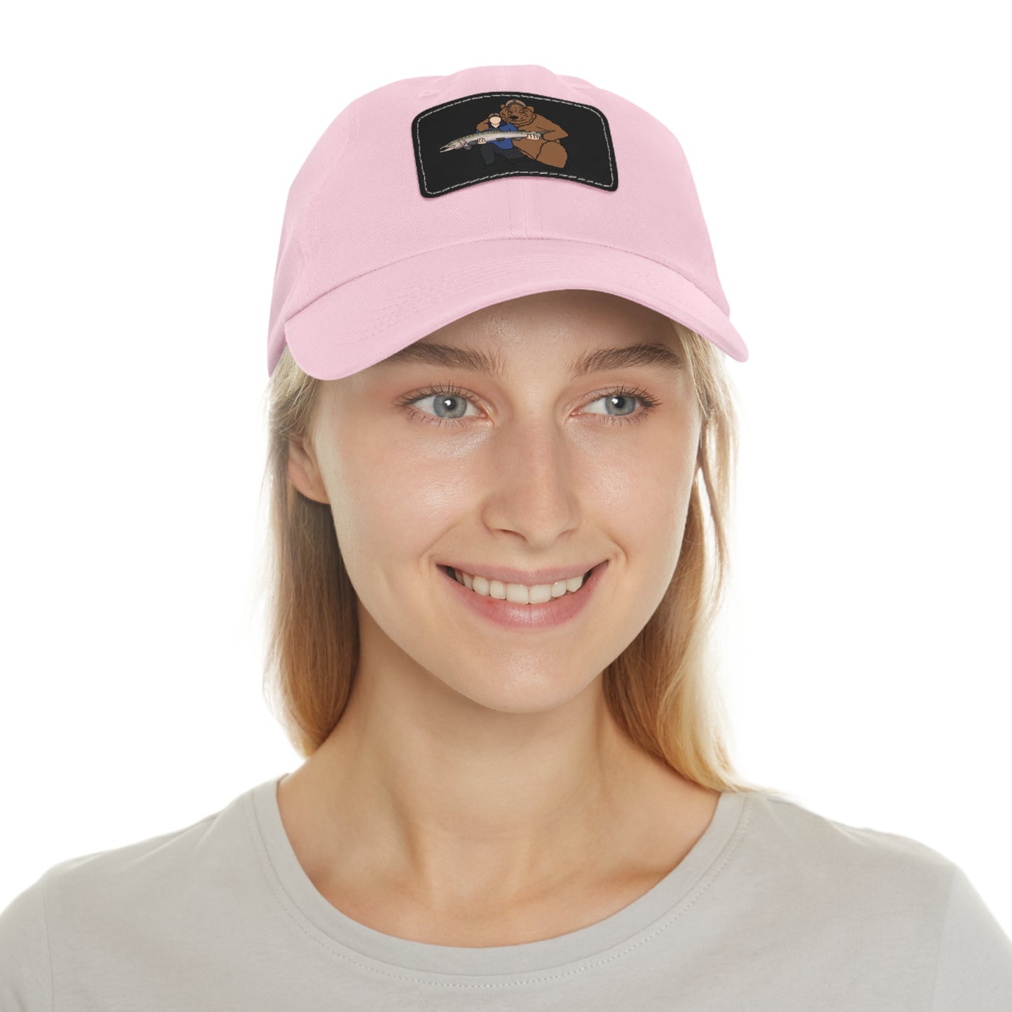 Papa Bear Plain - Hat with Leather Patch