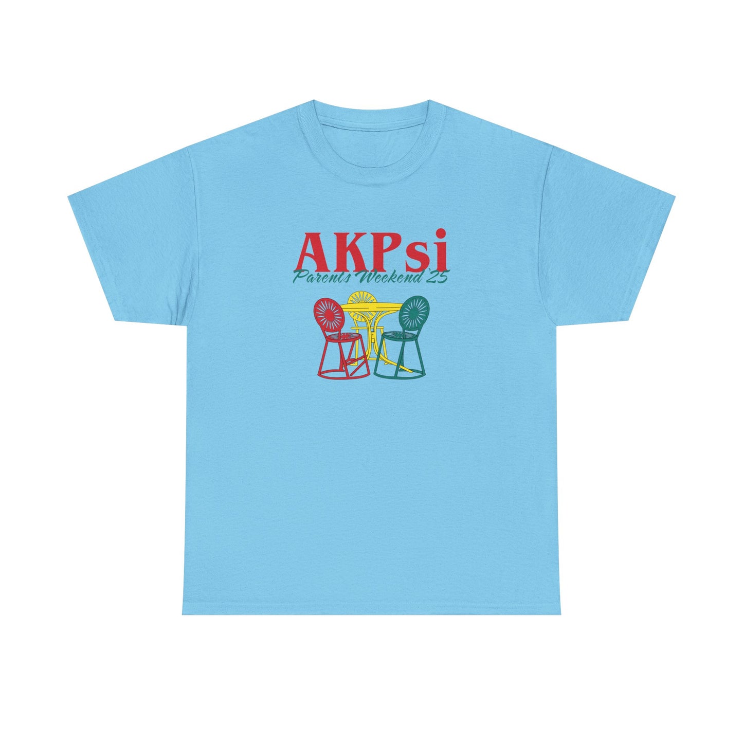 AKPsi Parents Weekend Unisex Heavy Cotton Tee - Celebrate with Comfort!