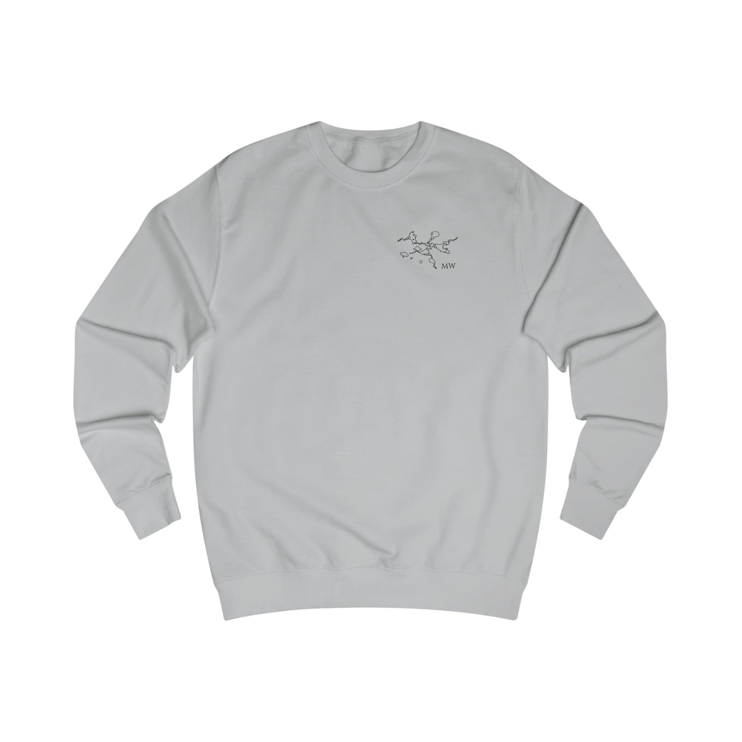 Unisex Crewneck Sweatshirt (Float Plane With Coordinates)