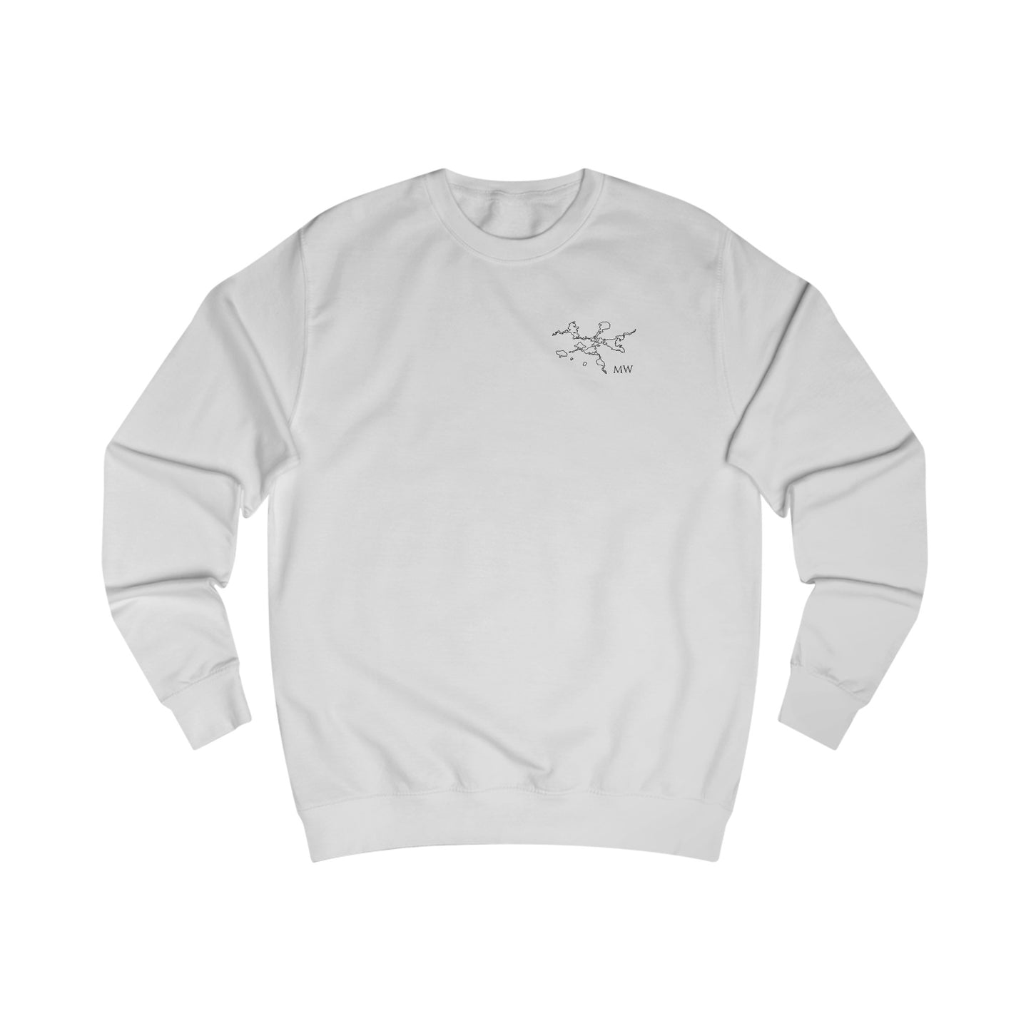 Unisex Crewneck Sweatshirt (Float Plane With Coordinates)
