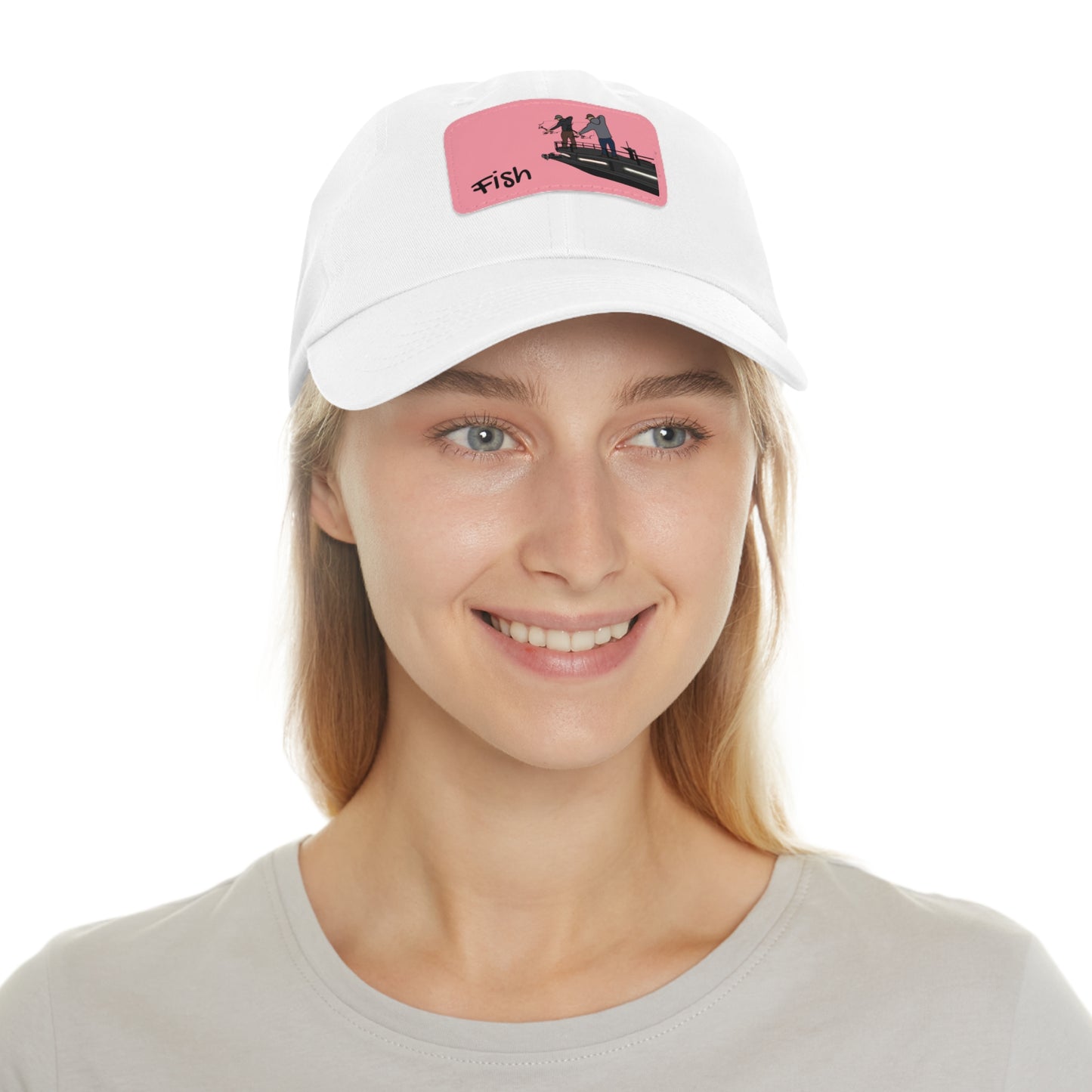 Hat with Leather Patch