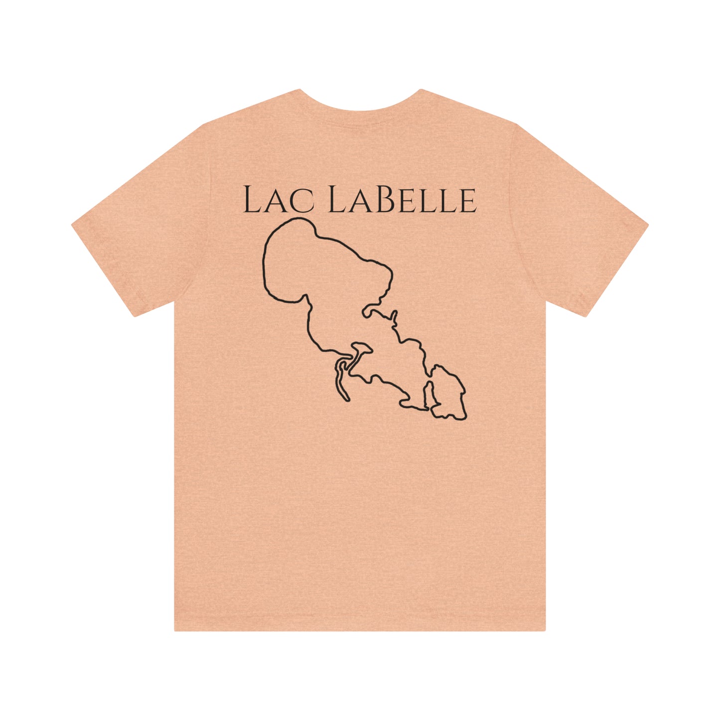 Bottle Patch - lac LaBelle Unisex Lightweight Short Sleeve Tee