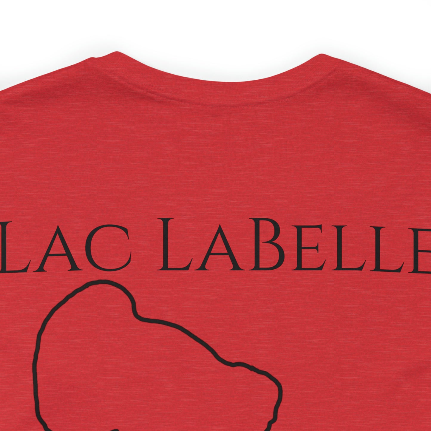 Bottle Patch - lac LaBelle Unisex Lightweight Short Sleeve Tee