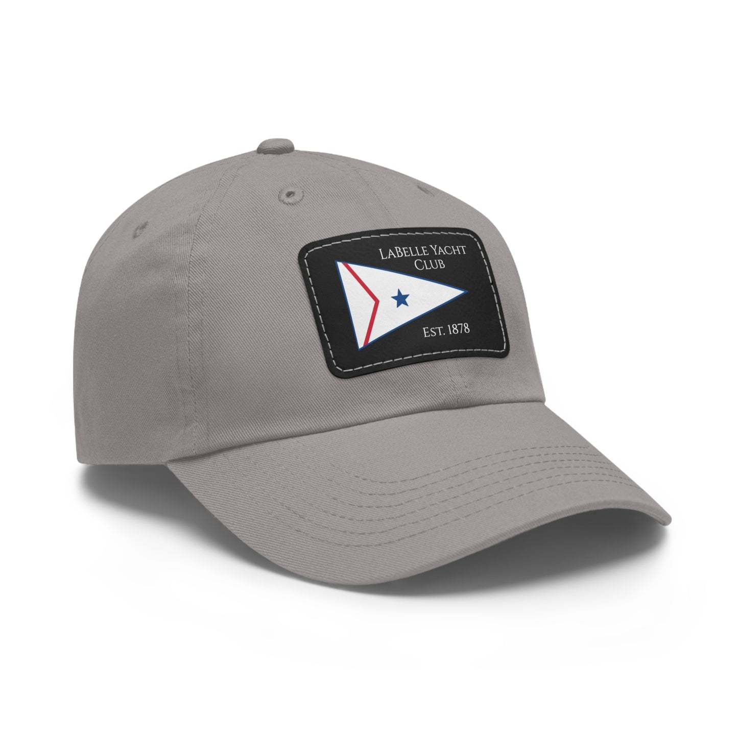 LaBelle Yacht Club Embroidered Hat with Leather Patch