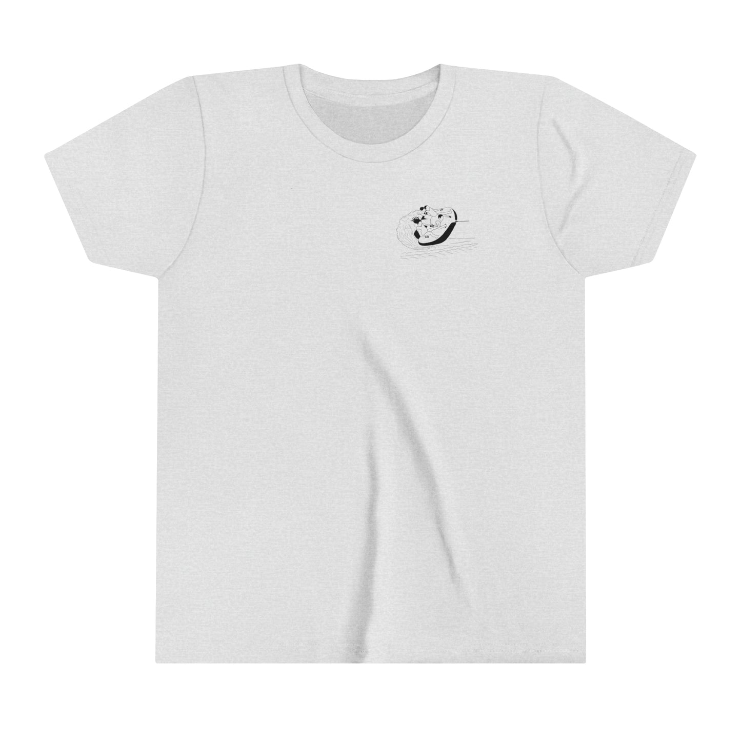 Tubing Front Patch Youth Short Sleeve Tee