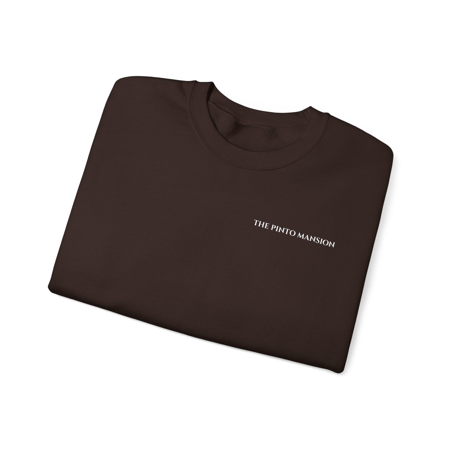 The Pinto Mansion Unisex Crewneck Sweatshirt Heavyblend
