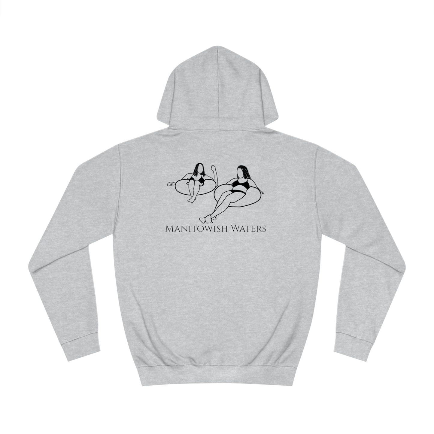 Manitowish Waters Inner Tube Girls - Unisex Hoodie medium Weight