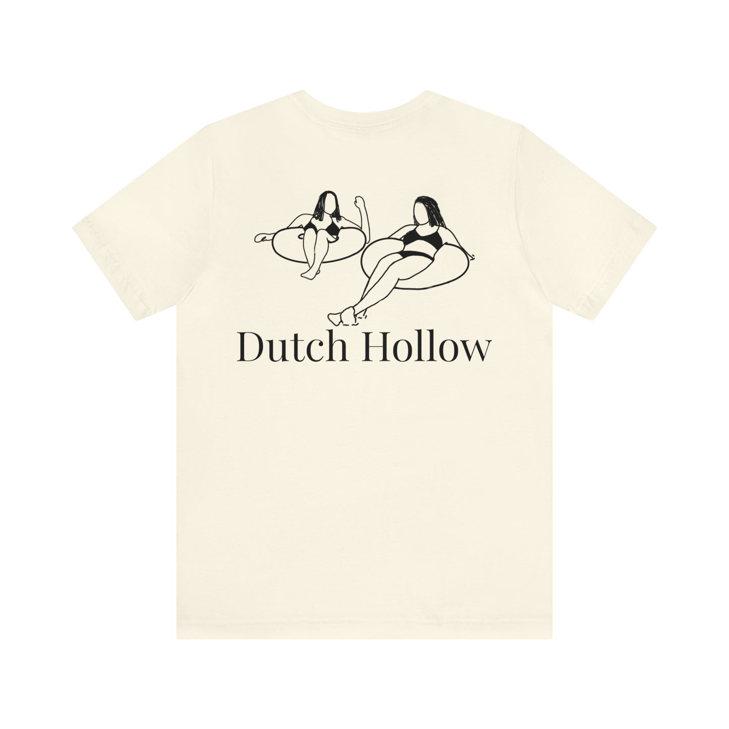 Dutch Hollow Lake, Inner Tube Girls - Unisex Lightweight Short Sleeve Tee