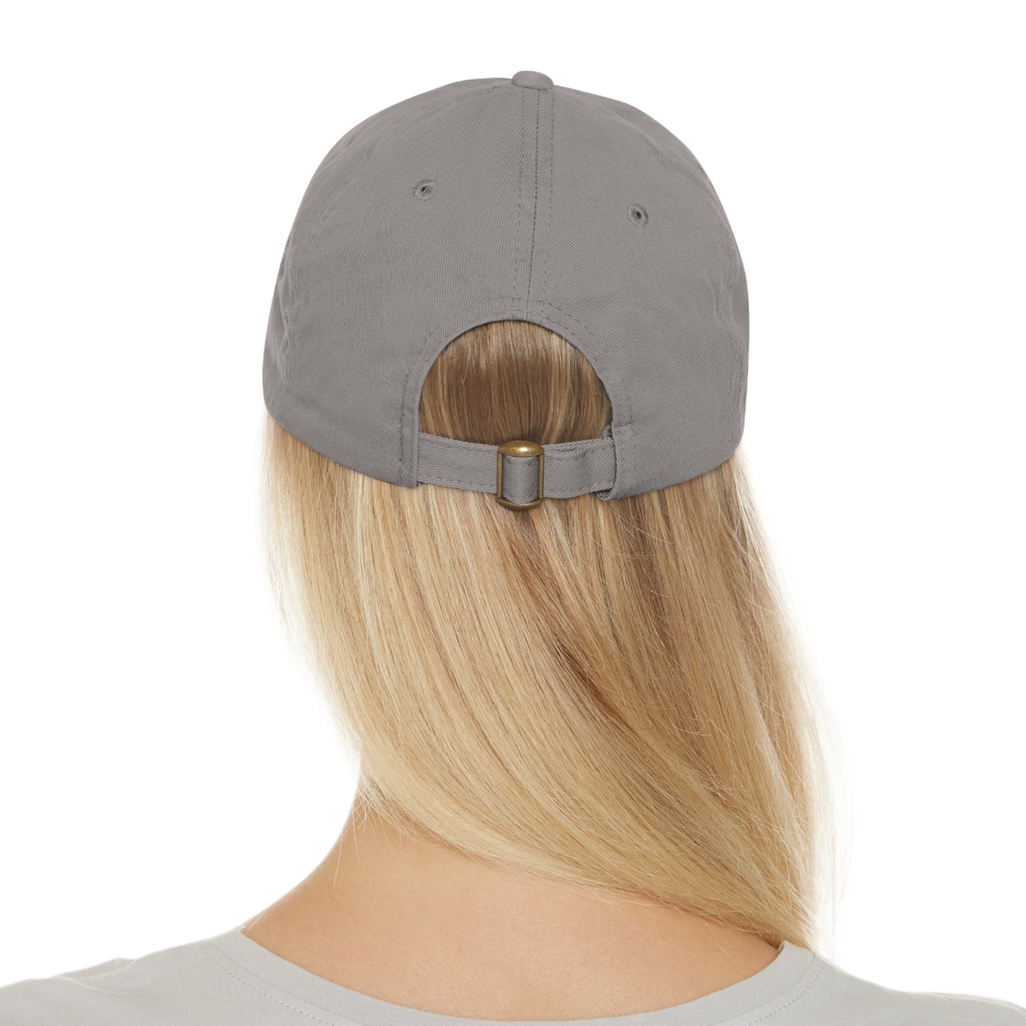 Park Lake Embroidered Hat with Leather Patch
