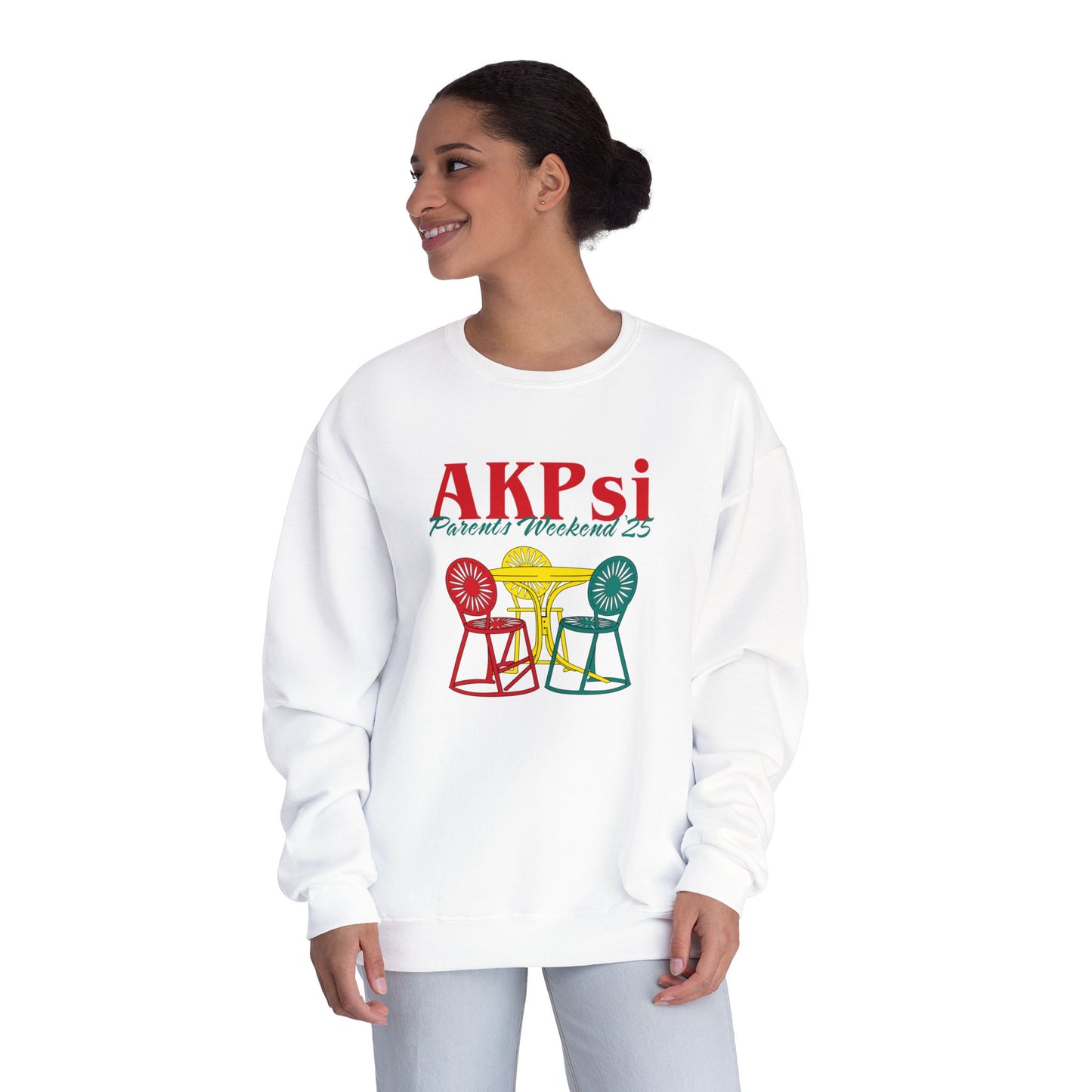 AKPsi Parents Weekend Crewneck Sweatshirt - Unisex, Cozy Comfort for Family Events