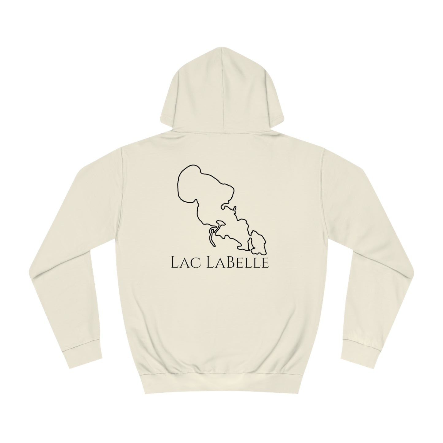 Trolling Motor Fishing Patch - Lac LaBelle Unisex Hoodie Medium Weight