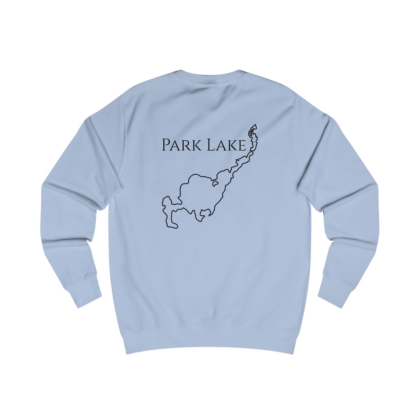 Kayak Man- Park Lake Men's Sweatshirt