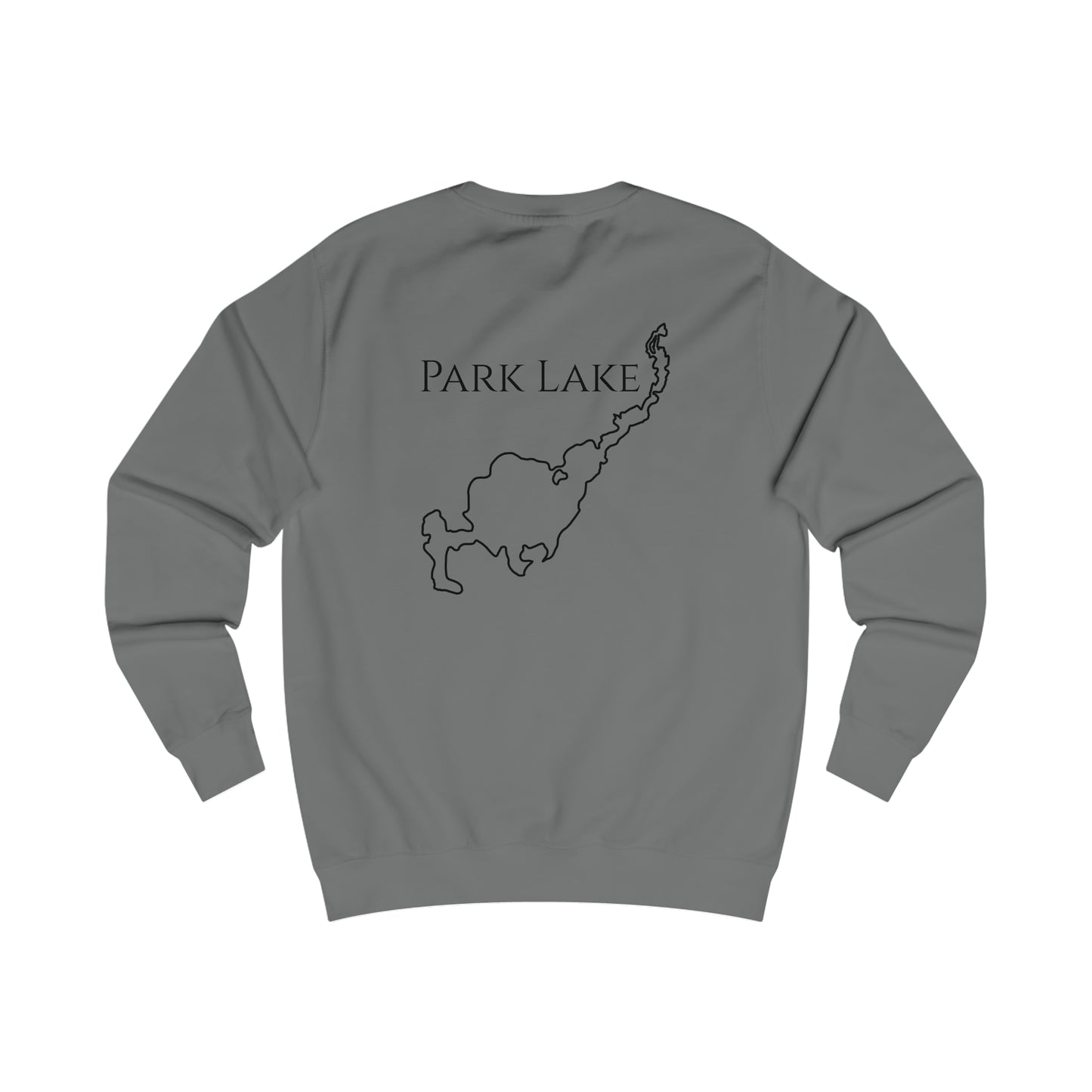 Kayak Man- Park Lake Men's Sweatshirt