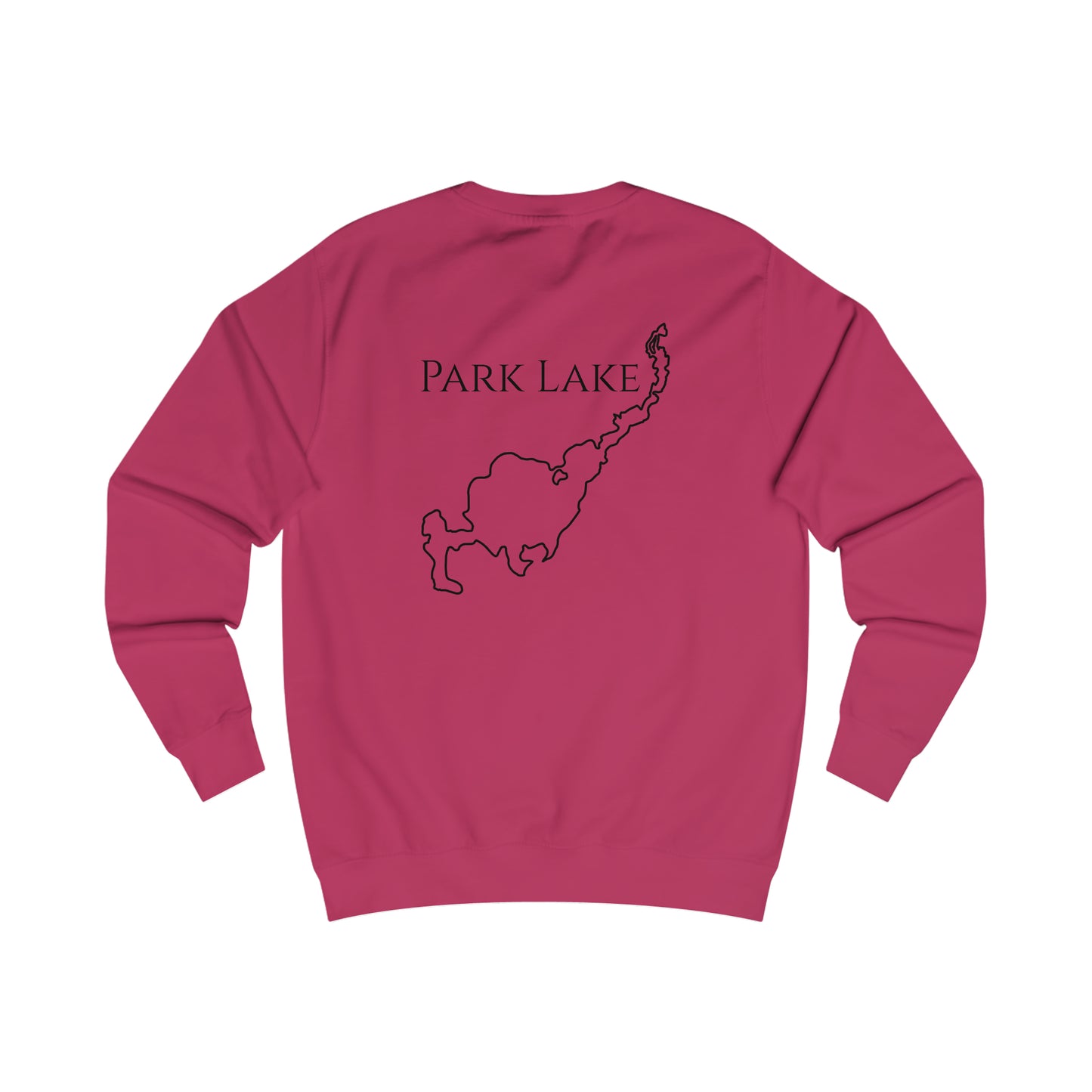 Kayak Man- Park Lake Men's Sweatshirt