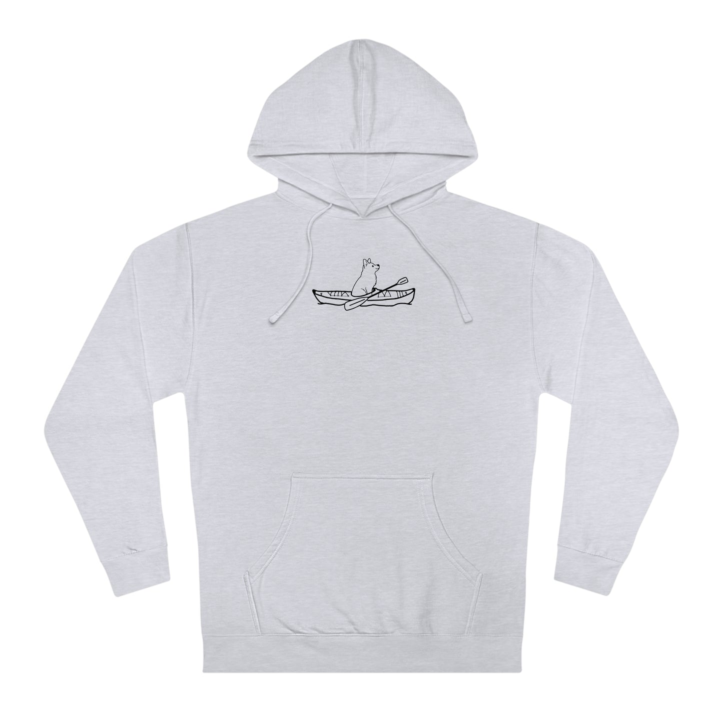 Kayak Dog Husky - Unisex Hooded Sweatshirt ITC