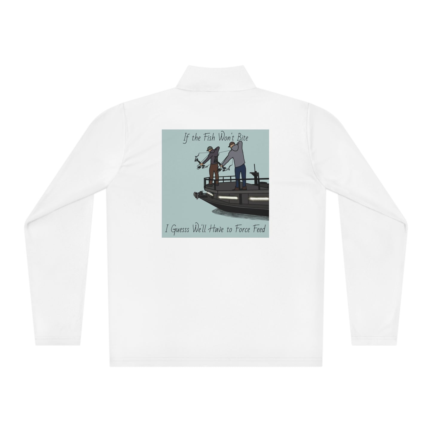 Bow fishing and Compass Rose Model - Unisex Quarter-Zip