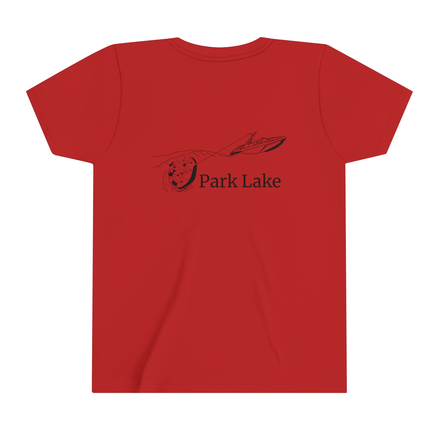 Tubing Behind Boat - Park Lake Youth Short Sleeve Tee