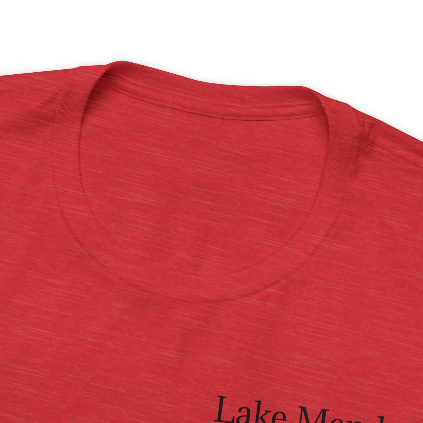 Mendota/Monona , sailboat Badger Logo - Bella & Canvas Short Sleeve