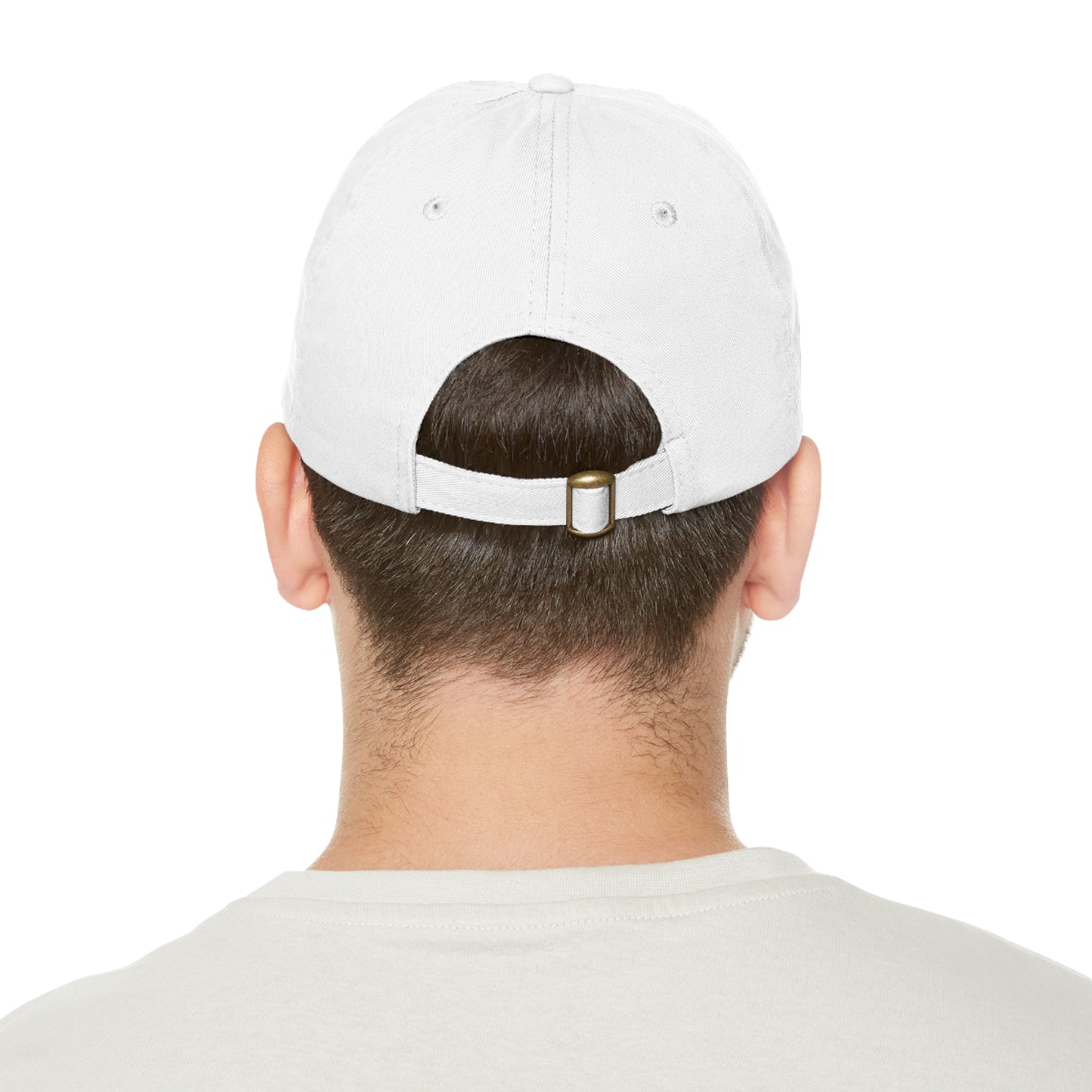 Park Lake Embroidered Hat with Leather Patch