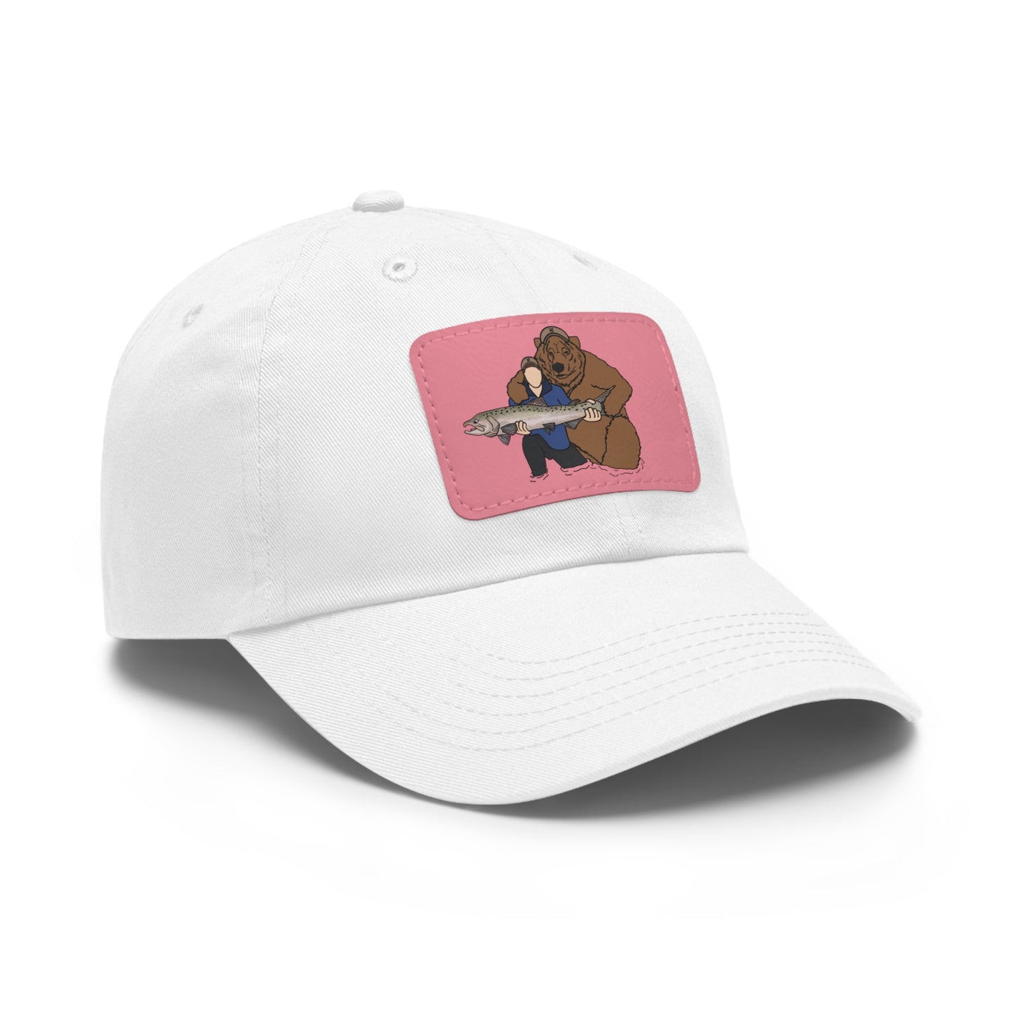 Papa Bear Plain - Hat with Leather Patch