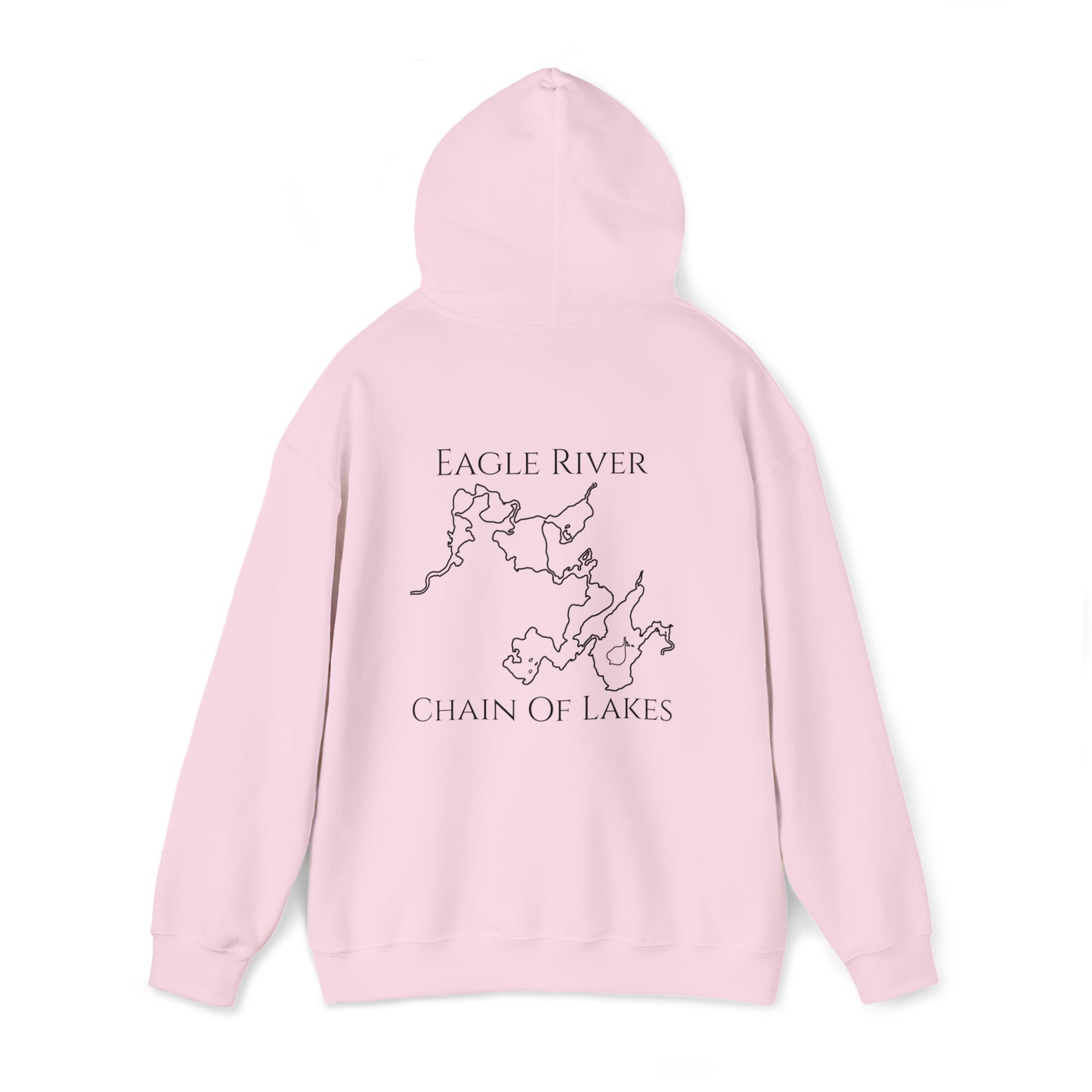 Eagle River Inner Tube Girl - Unisex Heavy Blend Hooded Sweatshirt