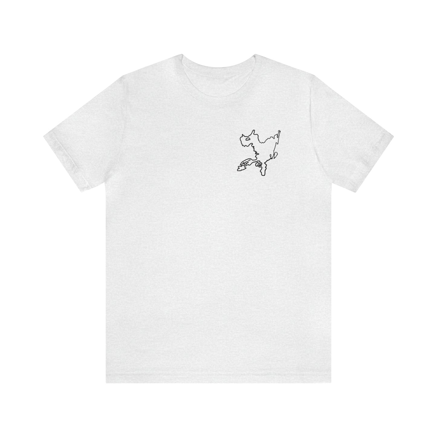 Wisconsin Sailing - Okauchee Lake Unisex Lightweight Short Sleeve Tee