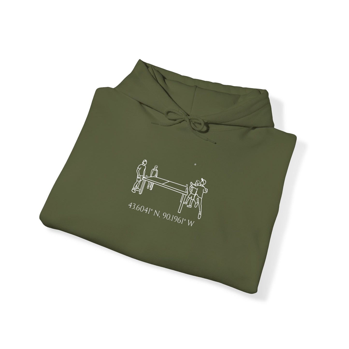 Beer Die Dutch Hollow Cabin - Unisex Heavy Blend Hooded Sweatshirt
