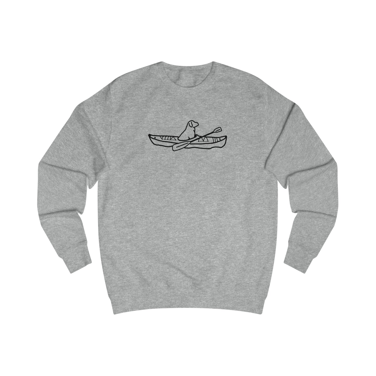 Manitowish Waters Kayak Dog - Men's Sweatshirt
