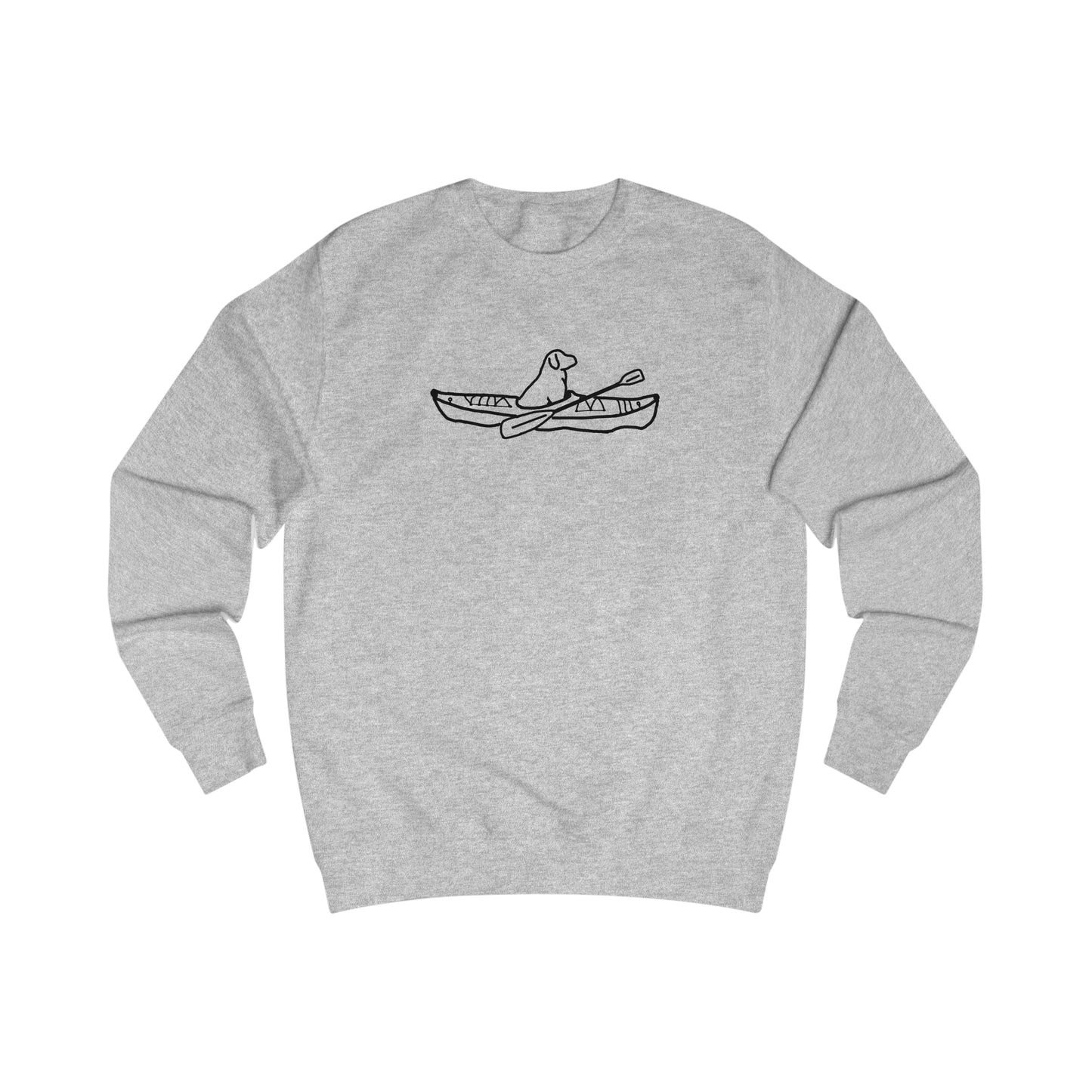 Manitowish Waters Kayak Dog - Men's Sweatshirt