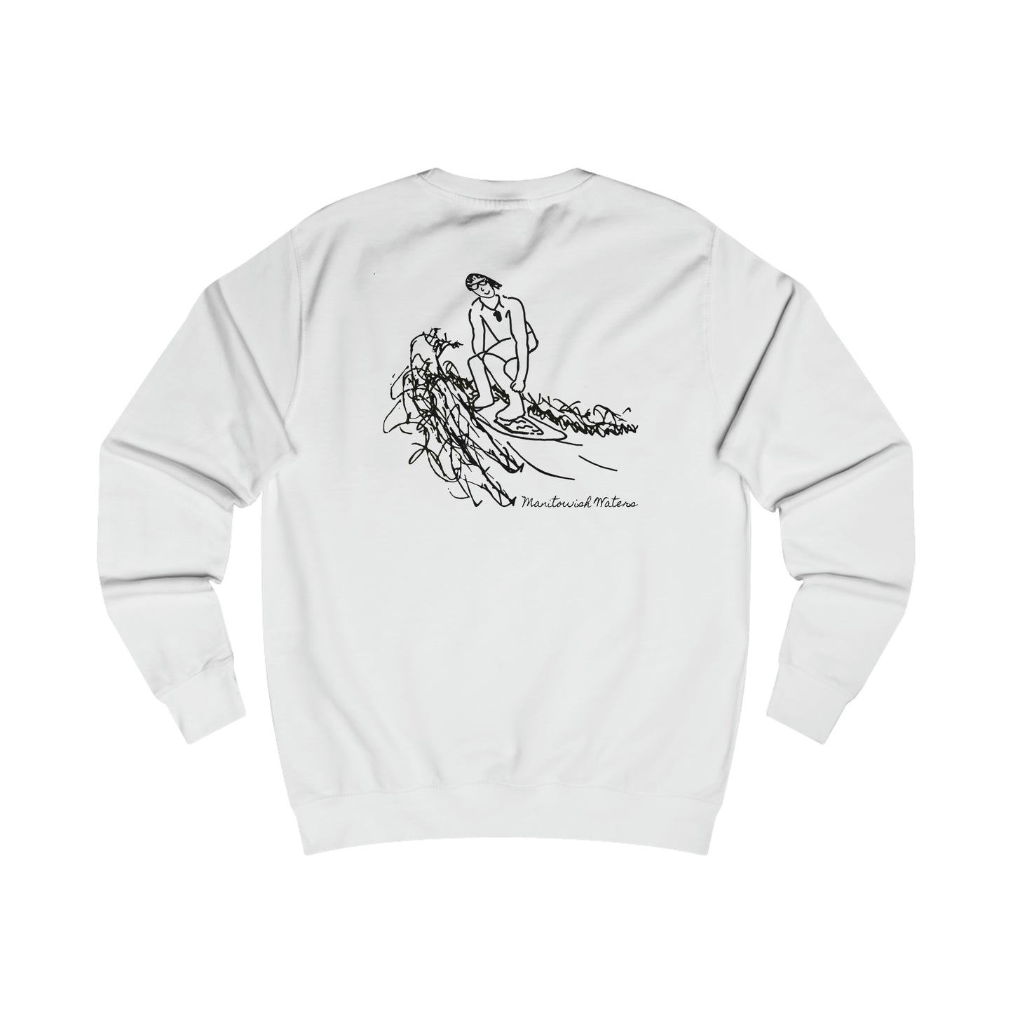 Manitowish Waters Surf Sketch - Men's Crewneck