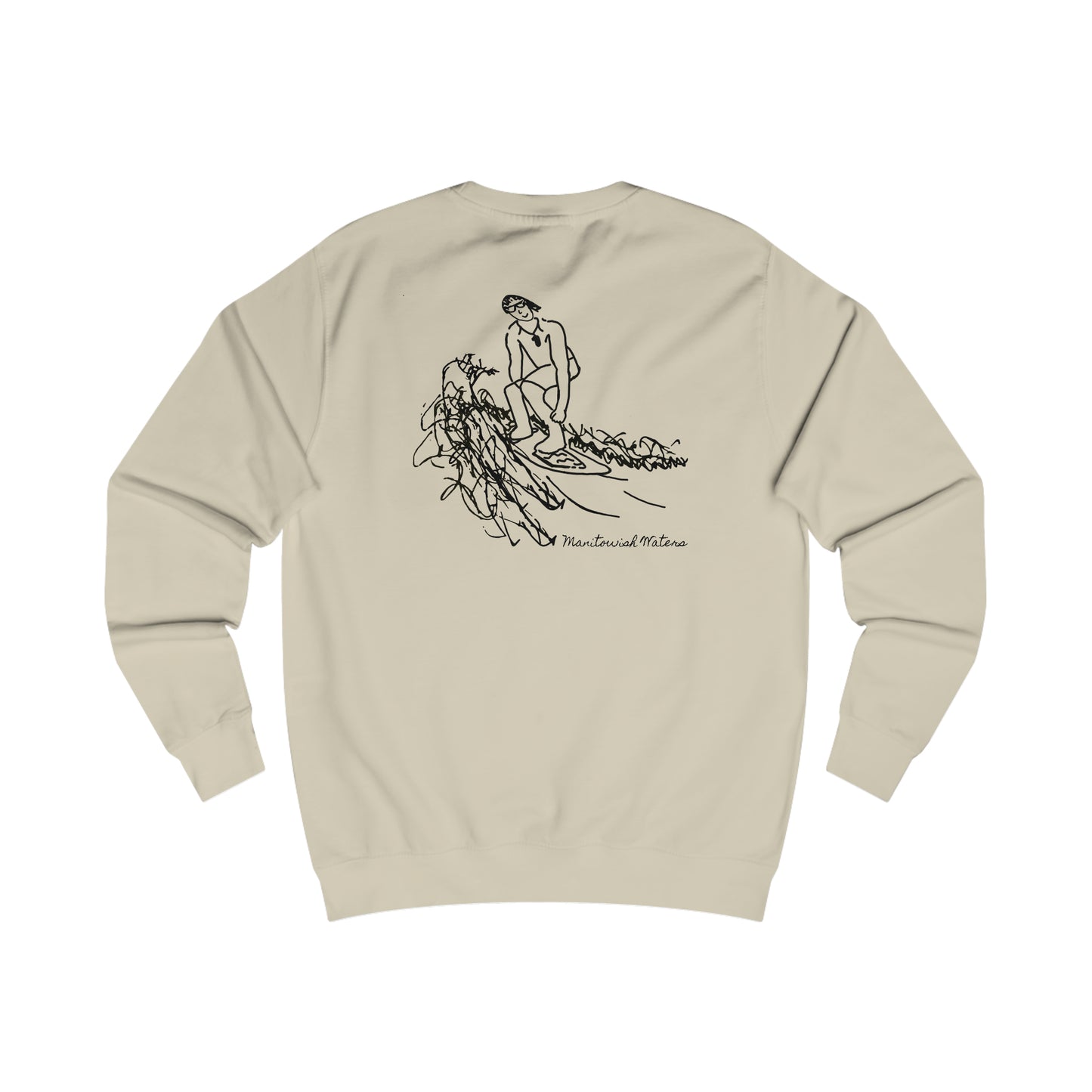 Manitowish Waters Surf Sketch - Men's Crewneck
