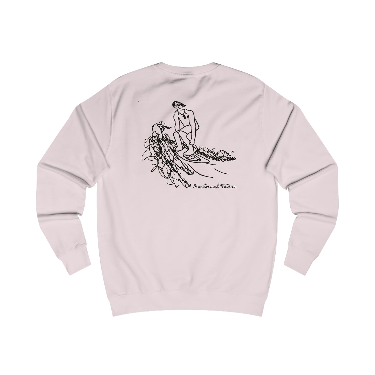 Manitowish Waters Surf Sketch - Men's Crewneck
